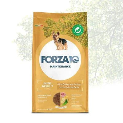 MANGIME SECCO CANI FORZA 10 MINI MANTENIMENTO POLLO/PATATE KG 2