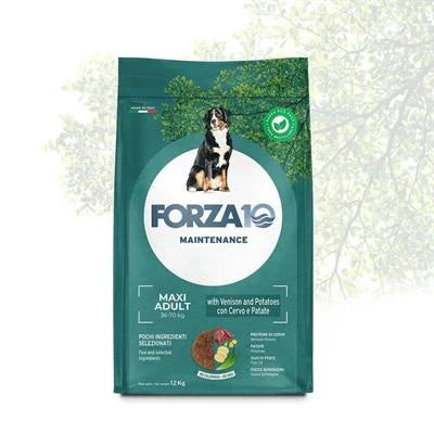 MANGIME SECCO  CANI FORZA 10 MAXI MANTENIMENTO CERVO/PATATE KG 12