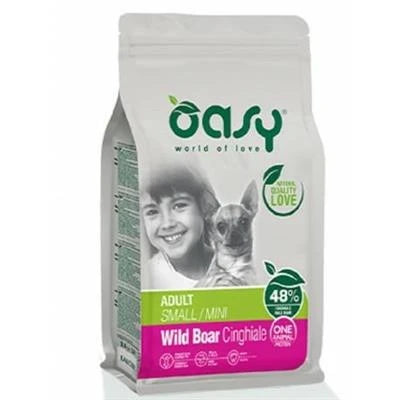 MANGIME SECCO PER CANI OASY DOG MINI GR 800 CINGHIALE