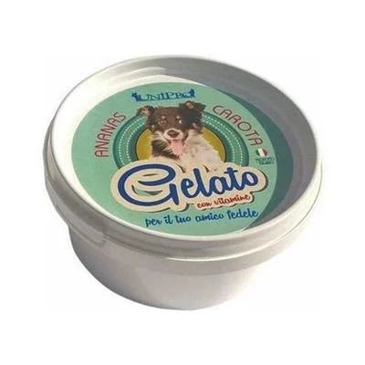 mangime umido per cani GELATO ANANAS/CAROTE GR 60